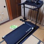 和室に設置したアルインコAFJ3023AKのルームランナー